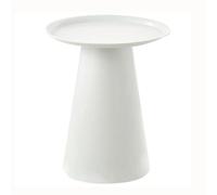 Stylish Round Iron Accent Table Modern Coffee Table for Living Room Nightstand for Bedroom Balcony Corner Table Casual Side Table (Color: D Size: 40x50cm)