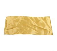 Stylish Satin Table Runner, for Memorable Wedding and Banquet Events (Gold)