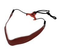 Stylish Saxophone Neck Strap Professional Comfortable Leather for Various Playing Positions Durability