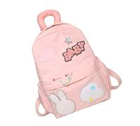 Stylish School Bag Nylon Laptop Backpack Comfortable Daypack for High School and Middle School Students