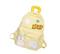 Stylish School Bag Nylon Laptop Backpack Comfortable Daypack for High School and Middle School Students