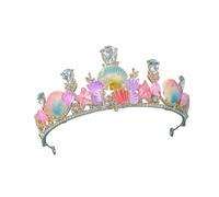 Stylish Sea Shell Crowns Hairhoop for Marine Themed Party, D | Elegant Baroquely Sea Shell Crowns Headband for Women and Girl Halloween Marine Styles Costumes and Cosplay Event