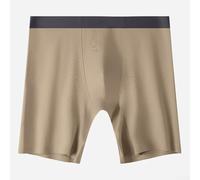 Stylish See Through Boxer Briefs for Men with Thin Straps for Everyday Wear (XXL Brown)