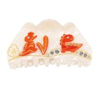 Stylish Shell Shape Acrylic Hair Clip Claw Unique Women's Hair Accessory For Daily Outings And Casual Gatherings