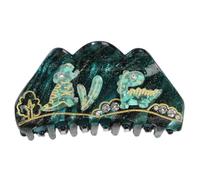 Stylish Shell Shape Acrylic Hair Clip Claw Unique Women's Hair Accessory For Daily Outings And Casual Gatherings Multi Purpose Acrylic Hair Clip