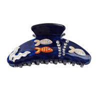 Stylish Shell Shape Acrylic Hair Clip Claw Unique Women's Hair Accessory For Daily Outings And Casual Gatherings Multi Purpose Acrylic Hair Clip