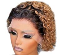 Stylish Short Curly Synthetic Wigs Fiber Comfortable Natural Curls For Daily Wear Natural Curly Hairstyle Wigs