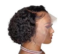 Stylish Short Curly Synthetic Wigs Fiber Comfortable Natural Curls For Daily Wear Natural Curly Hairstyle Wigs