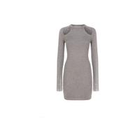 Stylish Short Dress, female, Chiara Ferragni Collection, Short Dresses, Gray, S, Dresses S