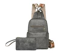Stylish Shoulder Bag For Women PU Leather Chest With Adjustable Strap School Backpack Work And Social