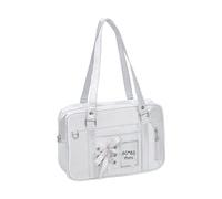 Stylish Shoulder Bag Lacing Crossbody Bags Lovely Itabag Japanese Styles Messengers Bags For Pin Display Simple Shoulder Bag Commuting Teens Lacing Itabag Casual Crossbody