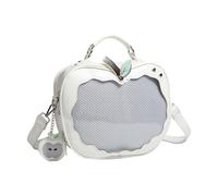 Stylish Shoulder Bag PU Leather Crossbody Lovely Itabag Sweet Backpack Preppy Styles Messengers For Pin Display Shape Itabag Sweet Backpack Crossbody Preppy Styles Shoulder