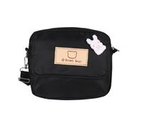 Stylish Shoulder Bag with Cartoon Bear Pendant Crossbody Bags Trendy Purse for Women