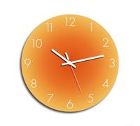Stylish Silent Quartz Wall Clock Nordic Sunset Acrylic Decor for Your Home (D)