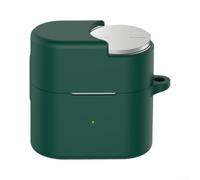 Stylish Silicone Case for CMF Clip Pro with Keychain Ring(Dark Green)