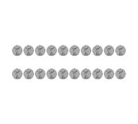 Stylish Silver Round Top Cufflinks 17.5Mm Diameter Sturdy Stainless Steel for Formal Occasions French Cufflinks