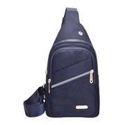 Stylish Sling Bag, Travel Pouch, 10.8 Inches Oxford Cloth Bag with Inner Pocket, Adjustable Strap Bags for Outdoor Use, Embroidered Bags with Trendy Design, Women Cross for Daily Use