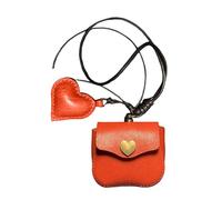 Stylish Small Change Pouches Charm Adorable Coin Holder Wallet Accessory Leather Texture Suitable for Everyday Use Heart Shape Coin Purse