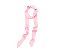 Stylish Soft Scarf Ribbon Scarf Long Skinny Satin Belt Sash Necktie Neck Scarf Choker for Women, Light Pink, 200 cm