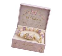 Stylish Spring Inspired Crystal Bead Comfortable Wear Hand Chain for Daily Outfits and Special Occasions Symbolic Friendship