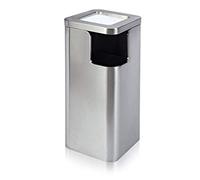 Stylish Square Hotel Lobby Trash Can - Creative Waste Bin in Grey & Color Options Perfect for Modern Decor and Functional Paper Basket for Office & Home Use