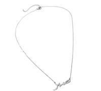 Stylish Stainless Steel Necklace Embodying Power And Protections Collarbone Chain Charm Suitable For Trendsetters Protective Pendant