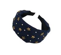 Stylish Star Hairband Korean Inspired Design Soft Fabric Hair Accessory For Women Girls Casual Outfit Japanese Fabric Headbands