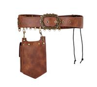 Stylish Steampunk Belt Bag Festival Bags Waist Pouches for Medieval Costumes and Daily Use Cosplay Fashion Bag