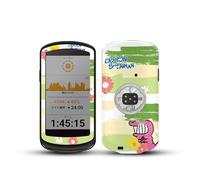 Stylish Stickers Compatible with Ga-rm-in Edge 1040 Solar Version Bike Computers, Protective Stickers, Cases, PVC Material in Various Styles (Style-39)