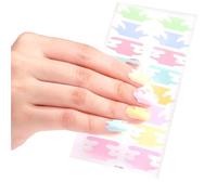 Stylish Stickers With Delightful Prints Easy Application Suitable For Daily Life Parties And Dates