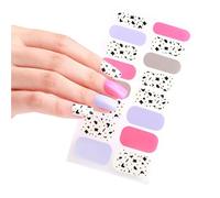 Stylish Stickers With Delightful Prints Easy Application Suitable For Daily Life Parties And Dates