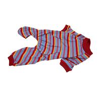 Stylish Striped Dog Pajamas for Sm and Medium Pets - Soft, Comfortable, and Ive Suit (XL)