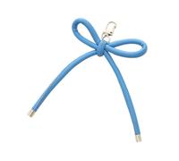 Stylish Sturdy PU Leather Bowknot Keychain Vintage Styles and Fashion Trends Harajukus Daily Use Casual
