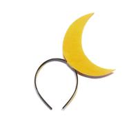 Stylish Sun Elephant Hair Hoop Eye-catching Headpiece Yellow Headwear For Stage Halloween Cosplay Role Play Moon Headbands
