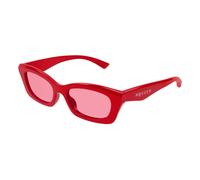Stylish Sunglasses Am0474S Color 003 - female - Alexander McQueen - Sunglasses - Red - 52 MM - Accessories 52 MM
