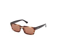Stylish Sunglasses Brown Dark Rectangular - male - WEB Eyewear - Sunglasses - Brown - 53 MM - Accessories 53 MM