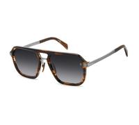 Stylish Sunglasses DB 7136/S, male, Eyewear by David Beckham, Sunglasses, Brown, 56 MM, Accessories 56 MM