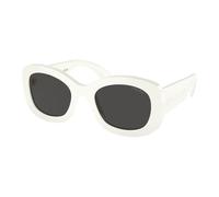 Stylish Sunglasses in Blue Shade - female - Prada - Sunglasses - White - 54 MM - Accessories 54 MM