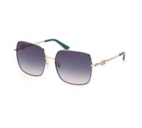 Stylish Sunglasses in Dark Green - unisex - Guess - Sunglasses - Yellow - 58 MM - Accessories 58 MM