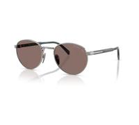 Stylish Sunglasses in Piombo/Bruciato Color - male - Prada - Sunglasses - Gray - 53 MM - Accessories 53 MM