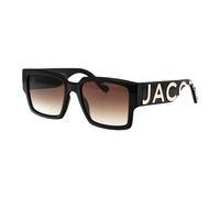 Marc Jacobs Unisex MARC 739/S 80S/HA Sunglasses Injected Black Brown Squared Shaded