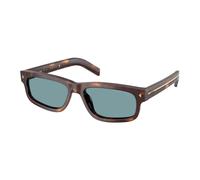 Stylish Sunglasses with Blue Lenses - male - Prada - Sunglasses - Brown - 55 MM - Accessories 55 MM