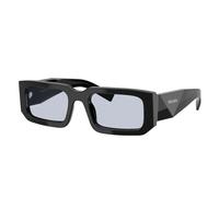 Stylish Sunglasses with Blue Lenses - unisex - Prada - Sunglasses - Black - 53 MM - Accessories 53 MM