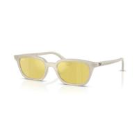 Stylish Sunglasses with Yellow Mirrored Lenses - unisex - Ray-Ban - Sunglasses - White - 50 MM - Accessories 50 MM