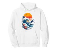Stylish Sunset Surf Beach Summer Tropic Coast Pullover Hoodie