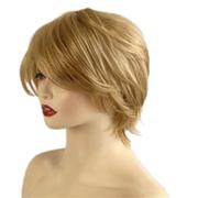Stylish Synthetic Short Blonde Full Wigs Lightweight Design Easy Maintenance For Women’s Daily Styling Fashionable Full Wigs