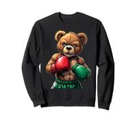 Stylish Teddy Bears Boxing Fierce Competitor Sweatshirt
