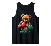 Stylish Teddy Bears Boxing Fierce Competitor Tank Top