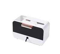 Stylish Tissue Box Holder - Multi-Functional Desktop Storage for Living Room, Napkin & Debris Organizer - Elegant Tissue & Napkin Storage Solution (C)