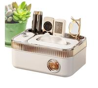 Stylish Tissue Holder for Office & Home, Versatile Organizer for Remote Control, Hand Towel and More - Ideal for | Tissue Box Organizer Cover with Storage |